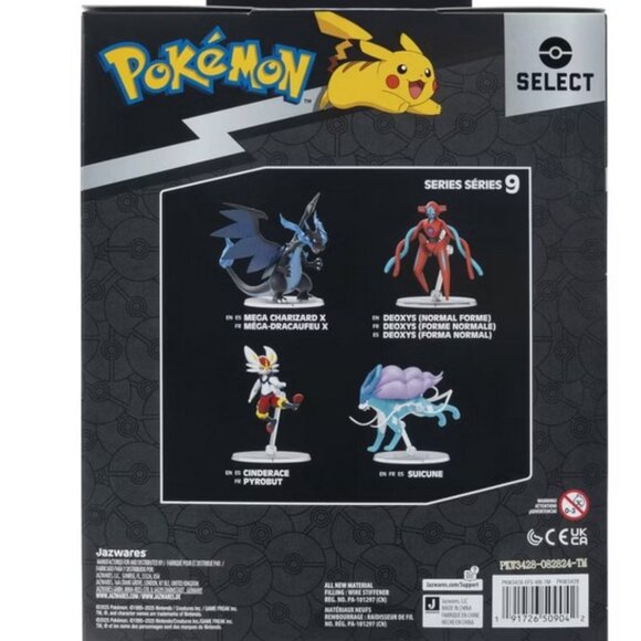 New in Box Pokemon Select Mega-Charizard 6" Exclusive Action Figure - Picture 4 of 7